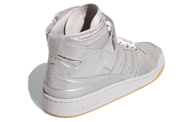 Кеды adidas originals x Ivy Park FORUM Mid (серебристый) — фото 4