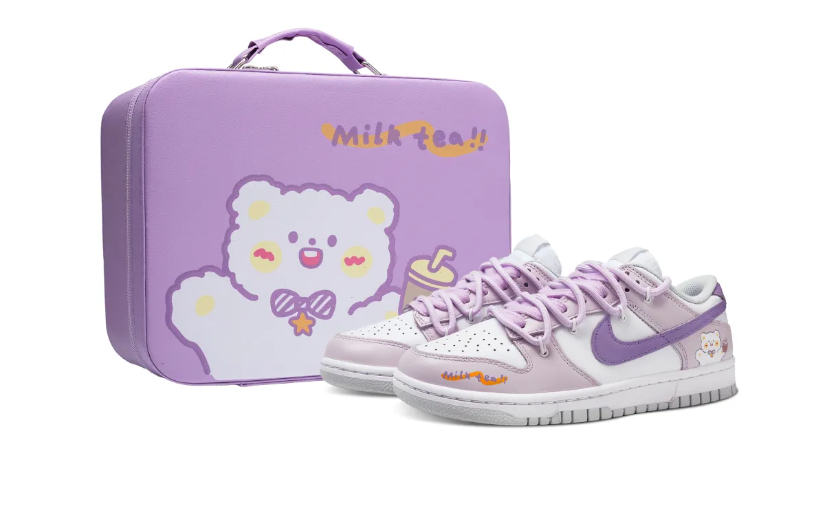 Nike Dunk Slip Resistant Abrasion Resistant Slip Resistant Abrasion Resistant Low top Skateboard Shoes Women's