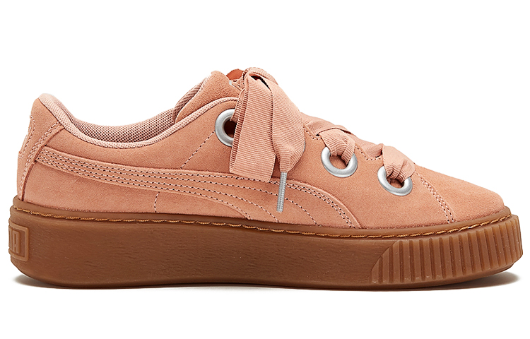 Женские кеды PUMA Suede (розовые) — фото 2