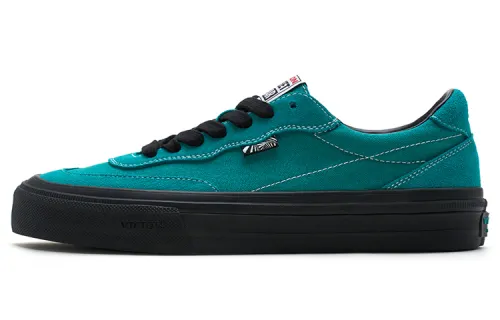 Vision Street Wear Flat Top Low top Skateboard Shoes Unisex Blue Green