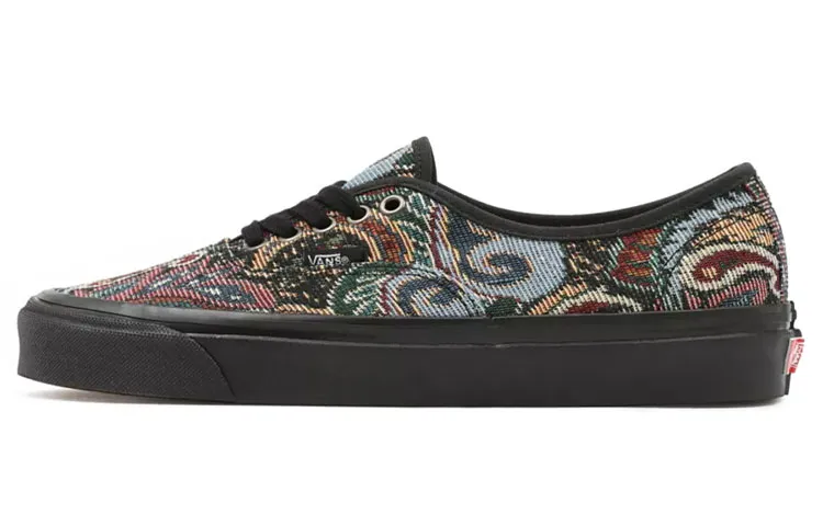 Vans Unisex Authentic 44 Dx Sneakers Black Multi Color