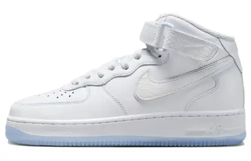 Nike Air Force 1 Mid White Snakeskin Ice Women's