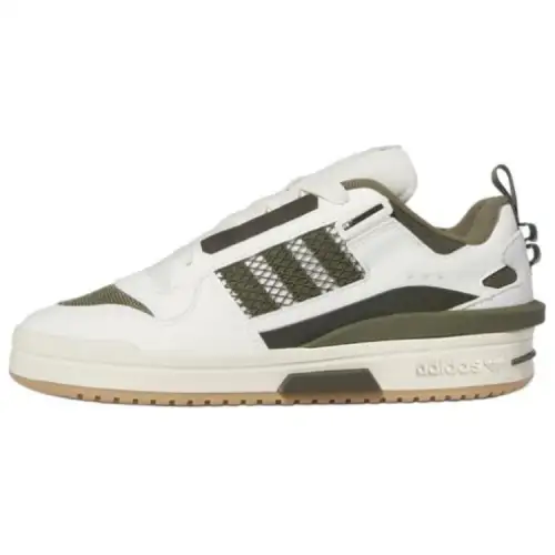 Adidas Originals FORUM Low top Skateboard Shoes Unisex White Green