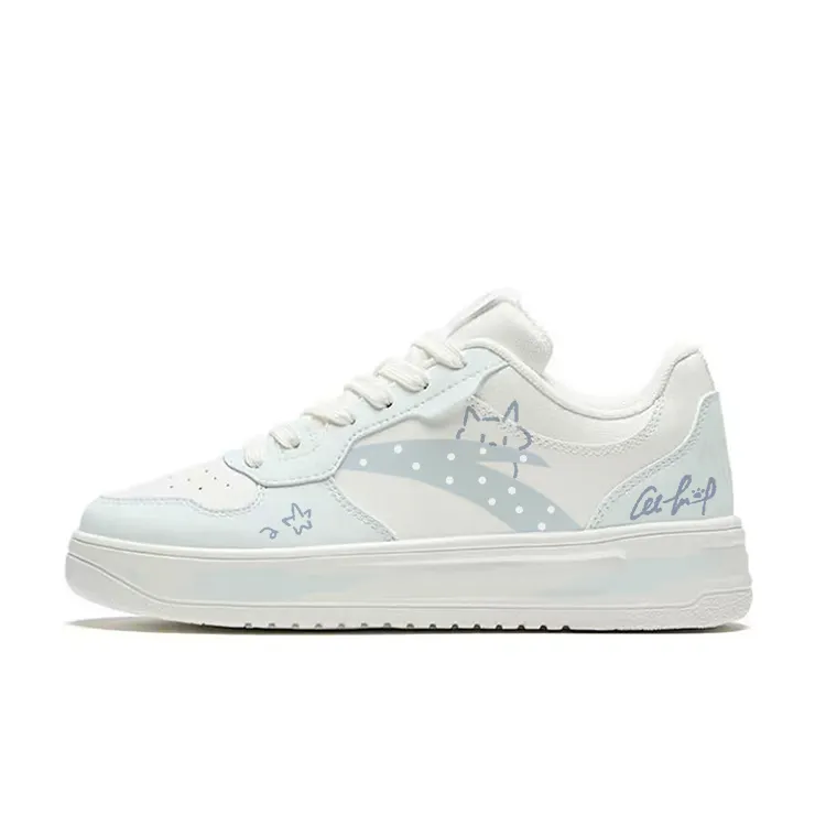 Anta Low top Skateboard Shoes Women's Blue