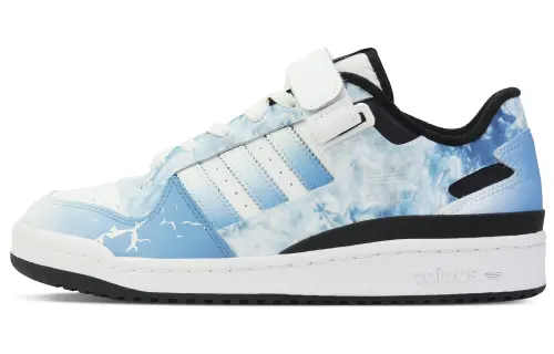 Adidas Originals FORUM Cold Brew Low top Skateboard Shoes Unisex Ice Blue