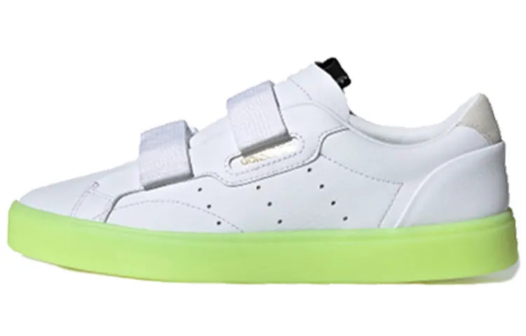 Adidas Wmns Sleek Straps 'White Yellow'