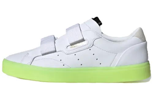 Adidas Wmns Sleek Straps 'White Yellow'