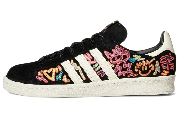 Adidas Originals CAMPUS 00s Suede Abrasion Resistant Lightweight Low top Skateboard Shoes Unisex Black