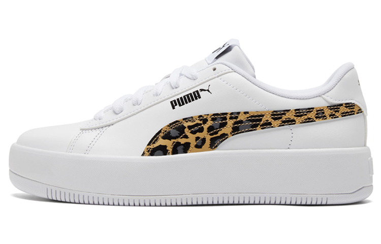PUMA Lily Platform Sneakers White/Black Women's