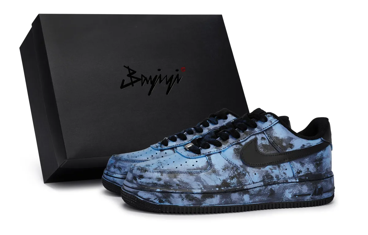 Nike Air Force 1 Slip Resistant Abrasion Resistant Slip Resistant Abrasion Resistant Low top Skateboard Shoes Unisex