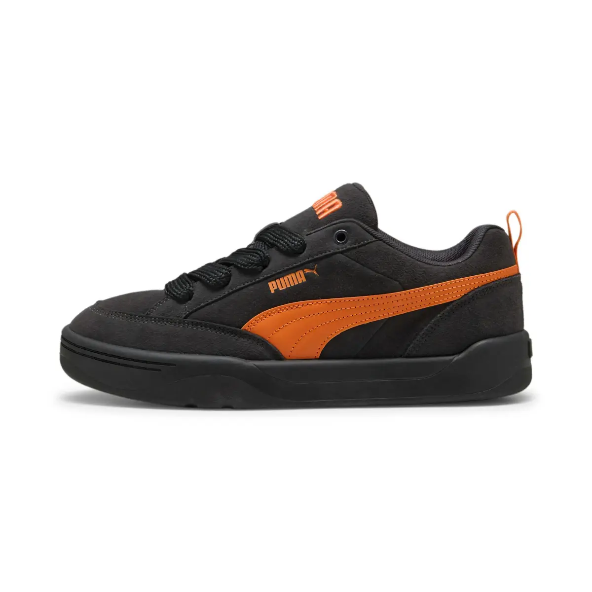 PUMA Park Lifestyle Lightweight And Breathable Low top Skateboard Shoes Unisex Black