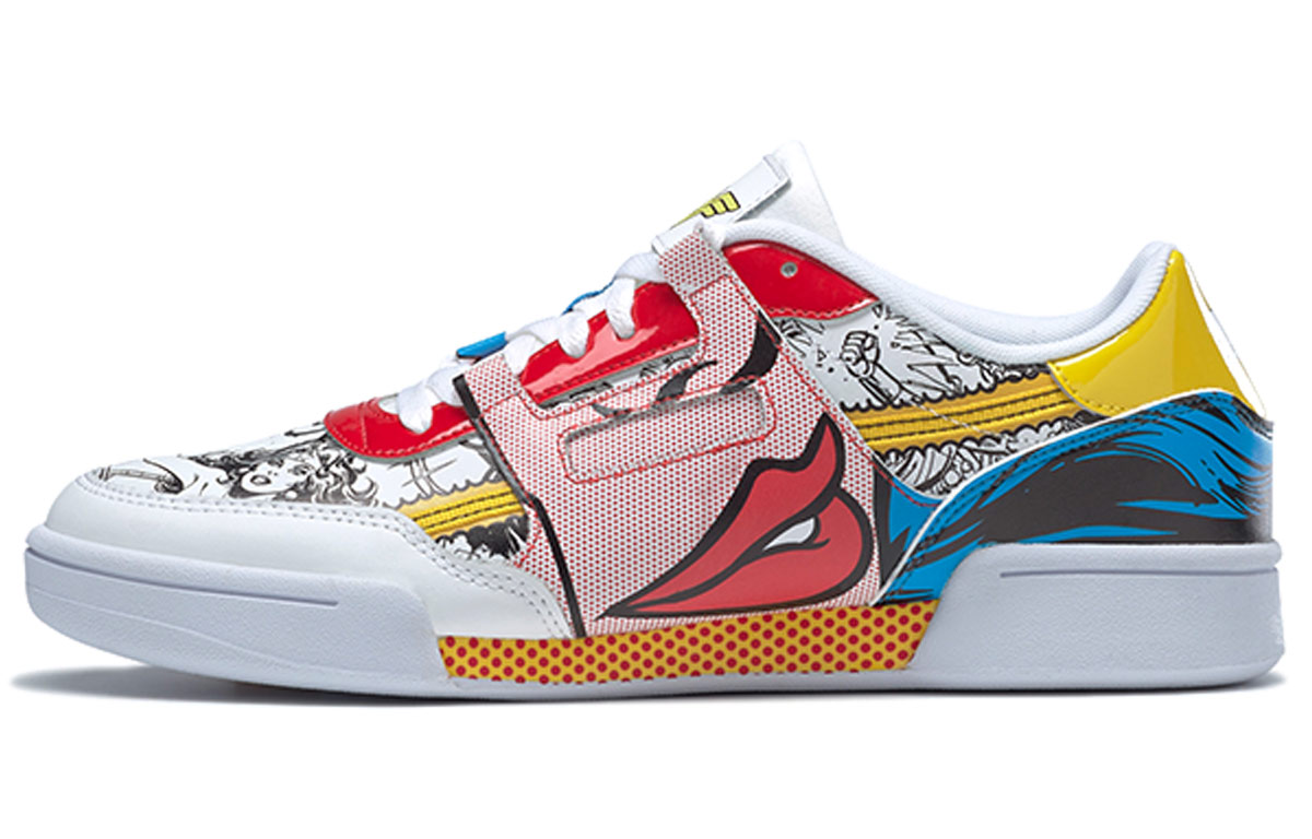 Wonder Woman 1984 x Reebok Strength Low top Skateboard Shoes Unisex White