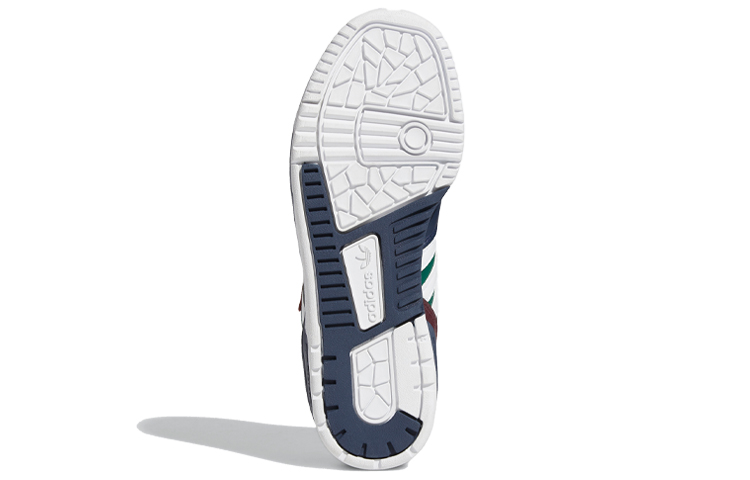 Женские кеды adidas originals Rivalry (зелено-коричнево-синие) — фото 6