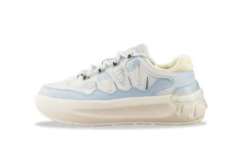 FILA CARROT 1 Abrasion Resistant Low top Skateboard Shoes Women's Blue Yellow