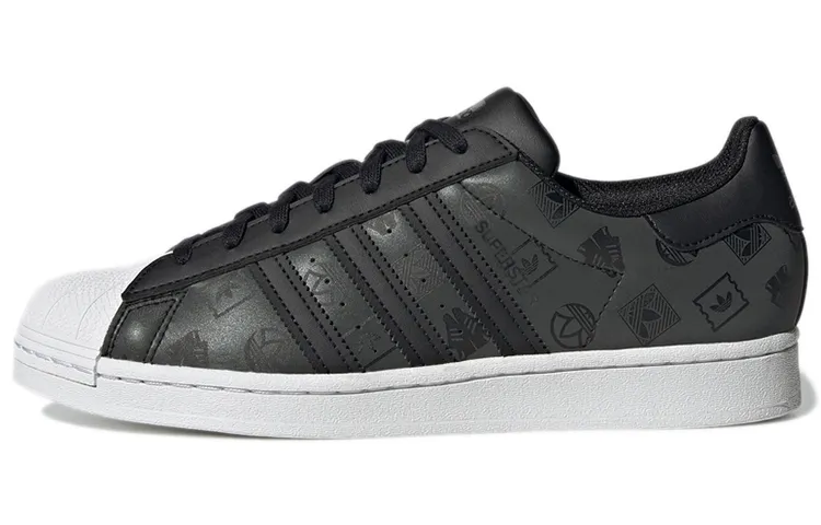Adidas Superstar 'Monogram Logo - Black'