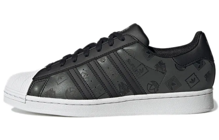 Adidas Superstar 'Monogram Logo - Black'
