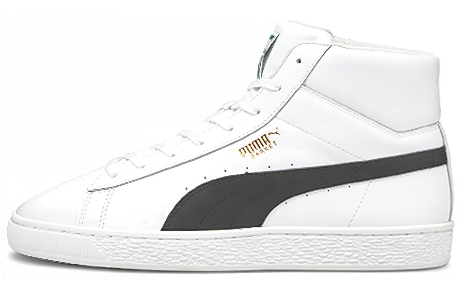Мужские кеды PUMA PUMA Basket Mid Xxi (белый / черный)