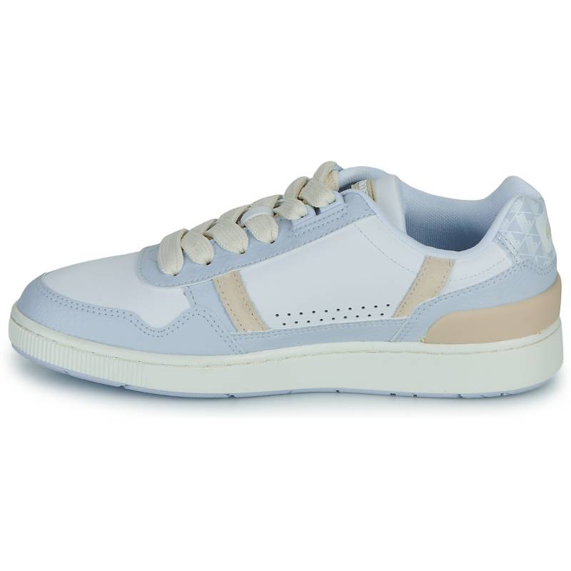 LACOSTE T-Clip Leather Monogram Sneakers