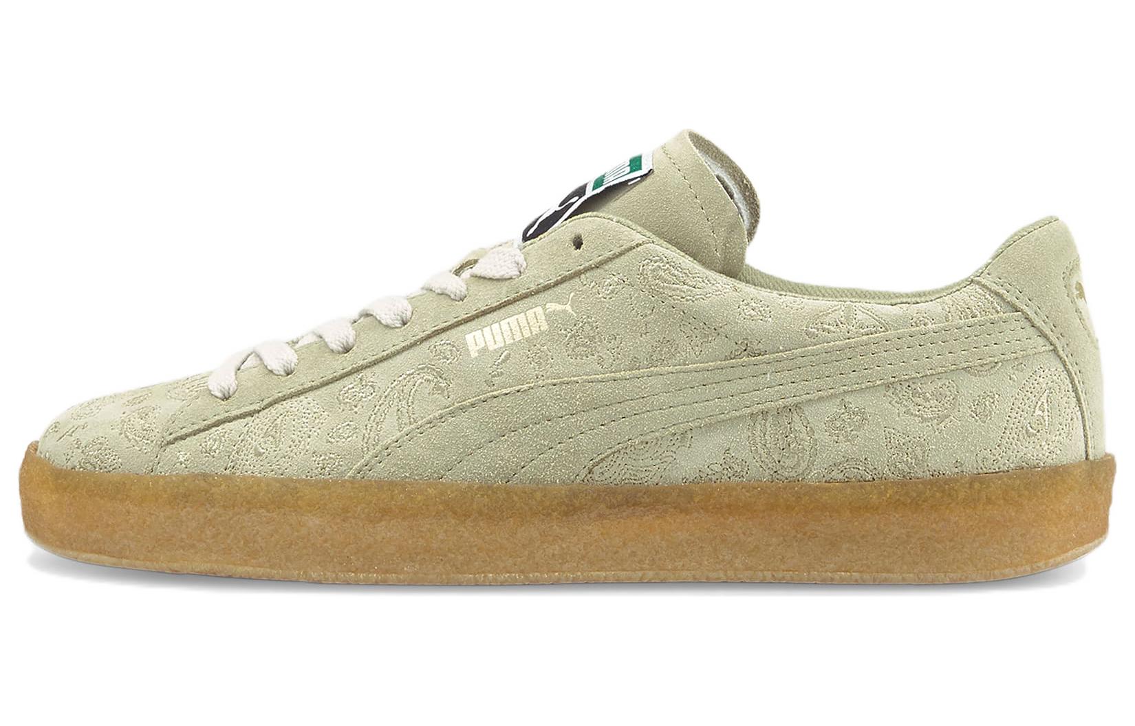 PUMA Suede Crepe Embroidery 'Green Brown'