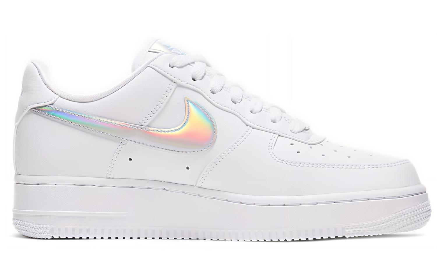 Женские кеды Nike Air Force 1 (белые) — Белый — фото 2