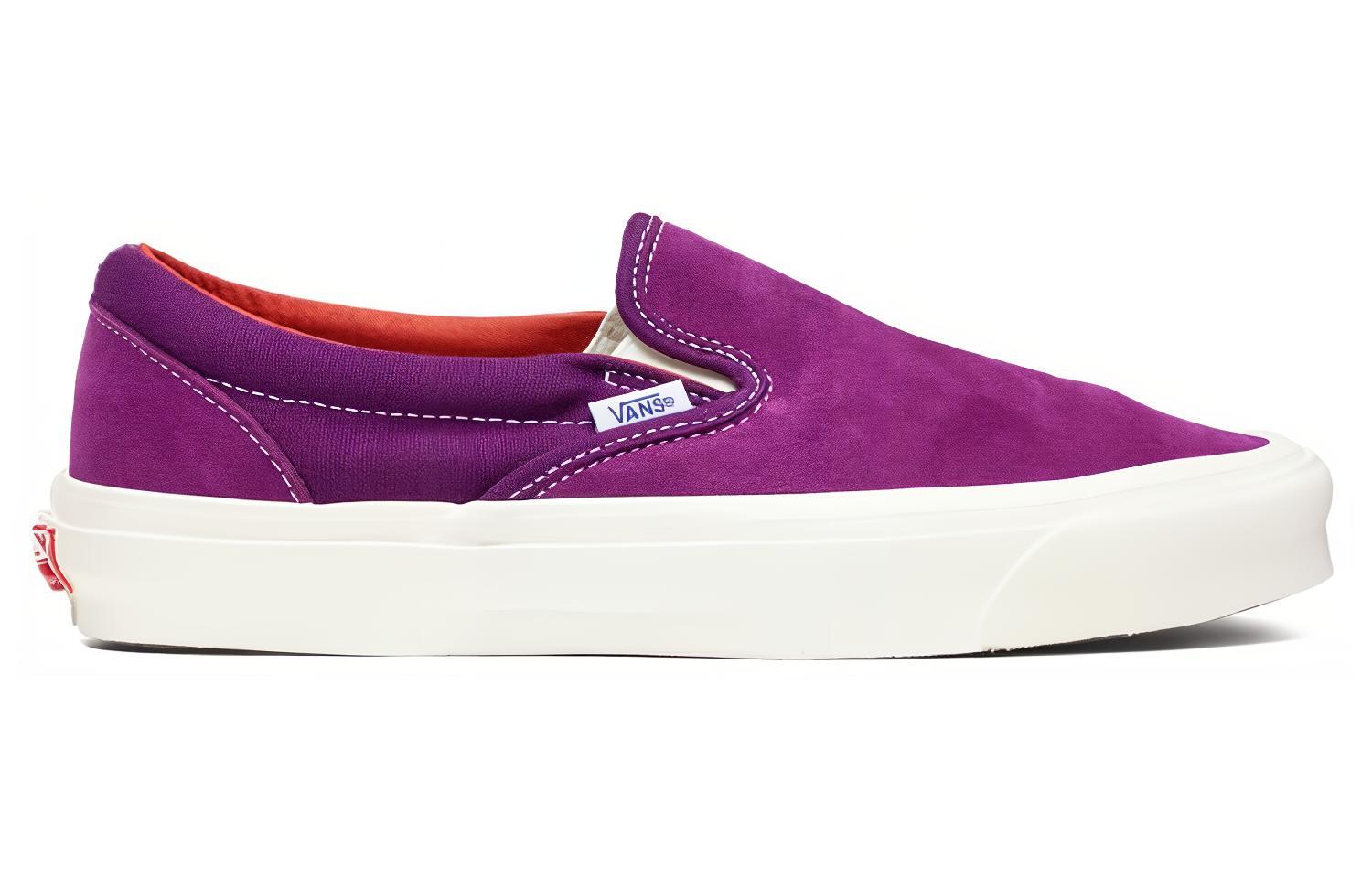 Кеды Vans slip-on LX (фиолетовые) — фото 2
