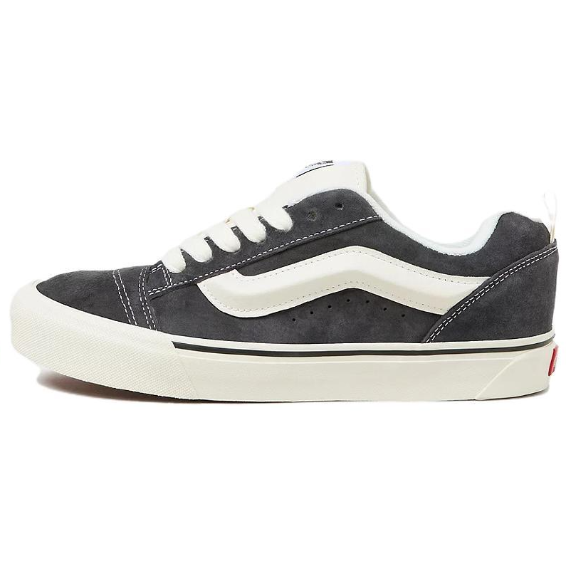 Кеды Vans Knu Skool (серо-белые)