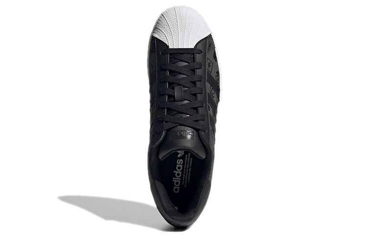Кеды adidas originals SUPERSTAR (черный) — 炭黑/白 — фото 5