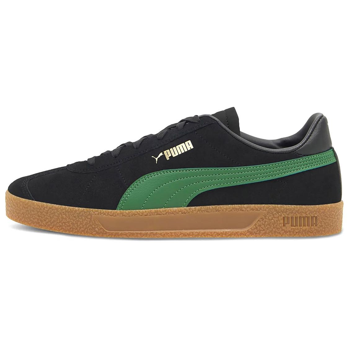 PUMA Club Abrasion Resistant Low top German Army Trainers Unisex Black Green