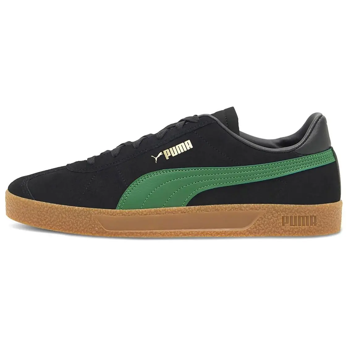 PUMA Club Abrasion Resistant Low top German Army Trainers Unisex Black Green