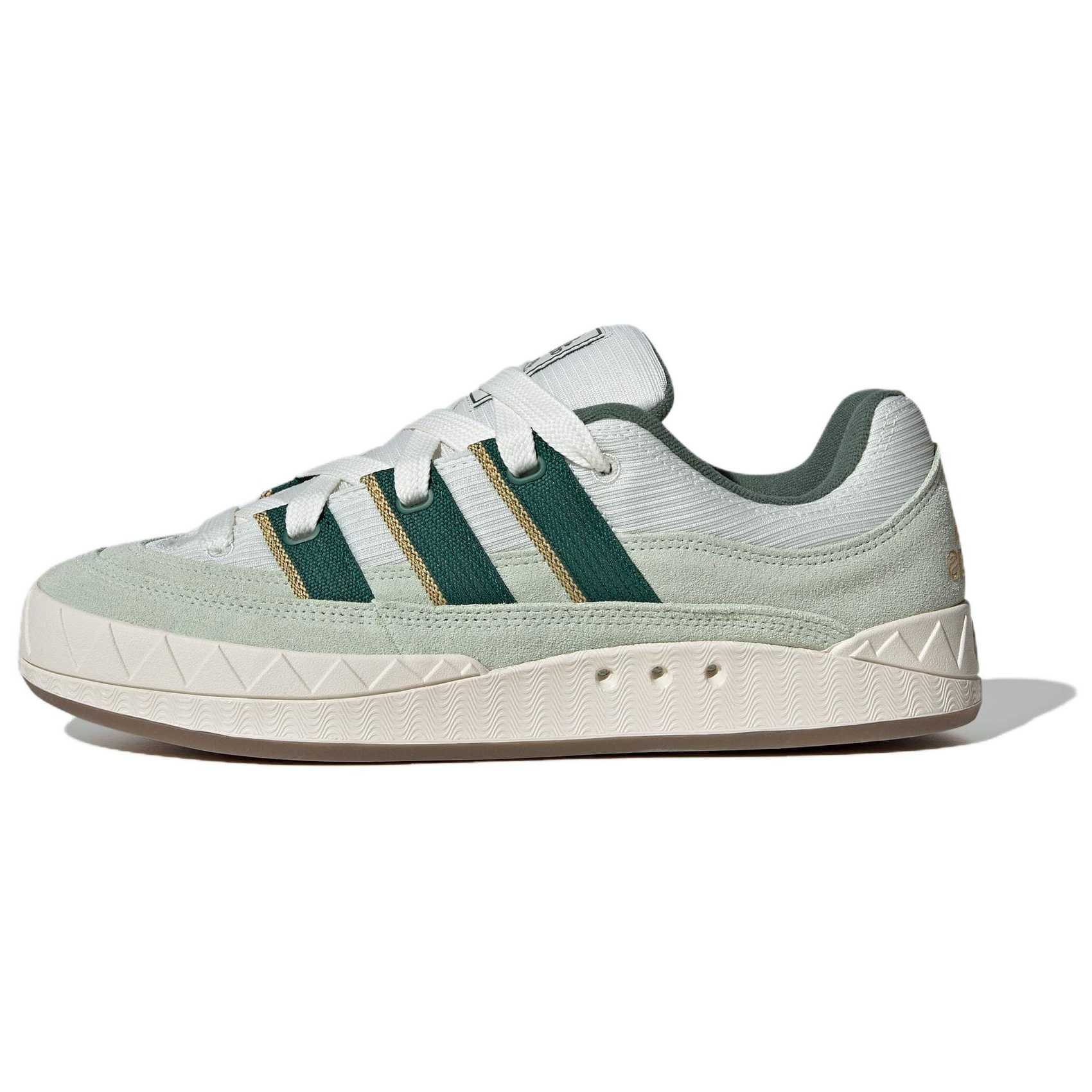 Кроссовки adidas Adimatic (зелено-белые)