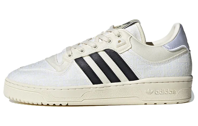 Adidas Rivalry Low 86 Shoes 'White Black Silver'