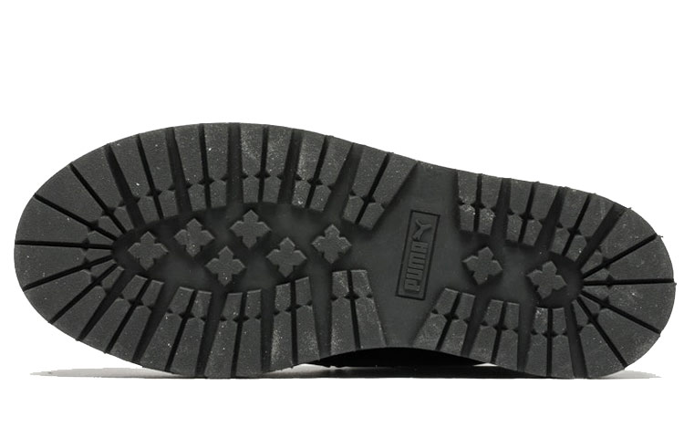 Женские кеды PUMA Fenty x Sb Black Eyelet Rihanna (черные) — фото 5