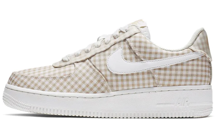 Nike Air Force 1 Low Qs Beige Gingham Women's