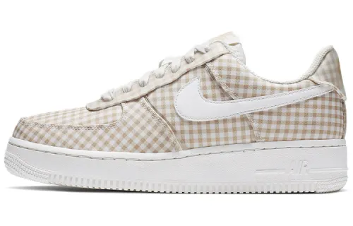 Nike Air Force 1 Low Qs Beige Gingham Women's