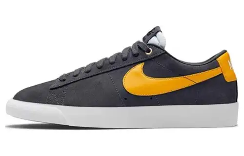 Nike Sb Blazer Low Gt Dark Grey University Gold