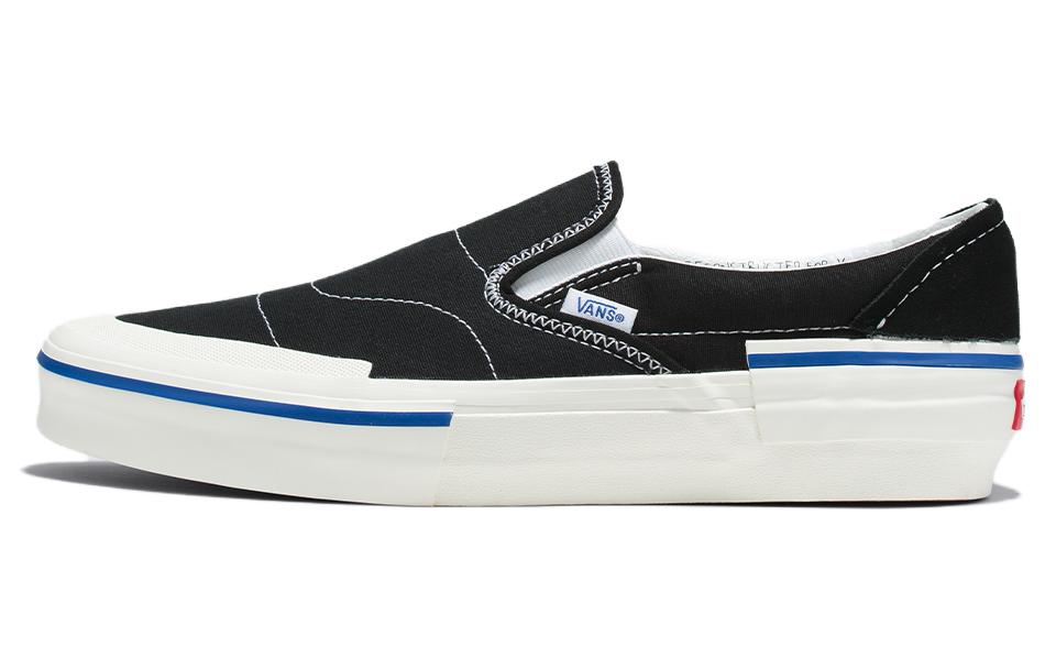 Слипоны Vans Slip-On Reconstruct (черные)