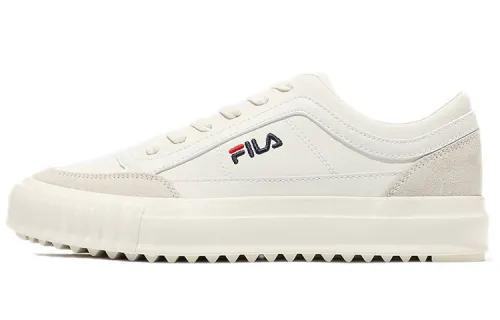 FILA Low top Skateboard Shoes Unisex Light Coffee