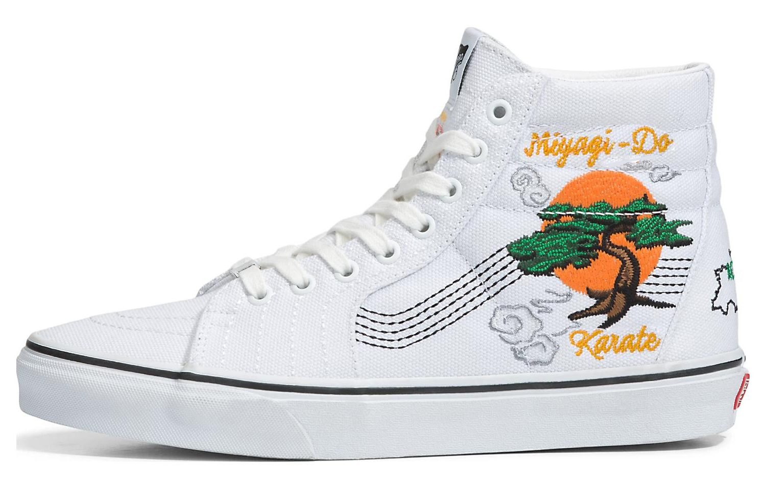 Sk8 Cobra Kai x Sk8 Vans-Hi 'Miyagi Do'