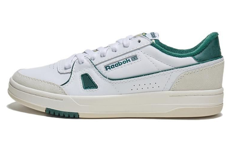 Кеды Reebok Lt Court (бело-зеленые)