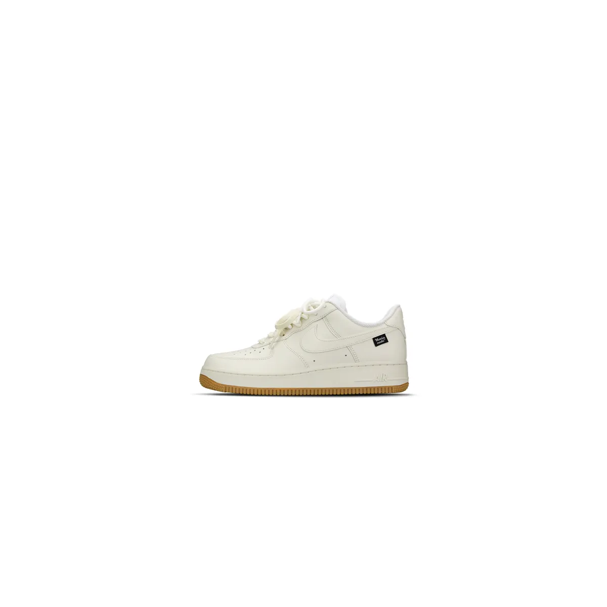 Nike Air Force 1 Slip Resistant Abrasion Resistant Low top Skateboard Shoes Men's Beige