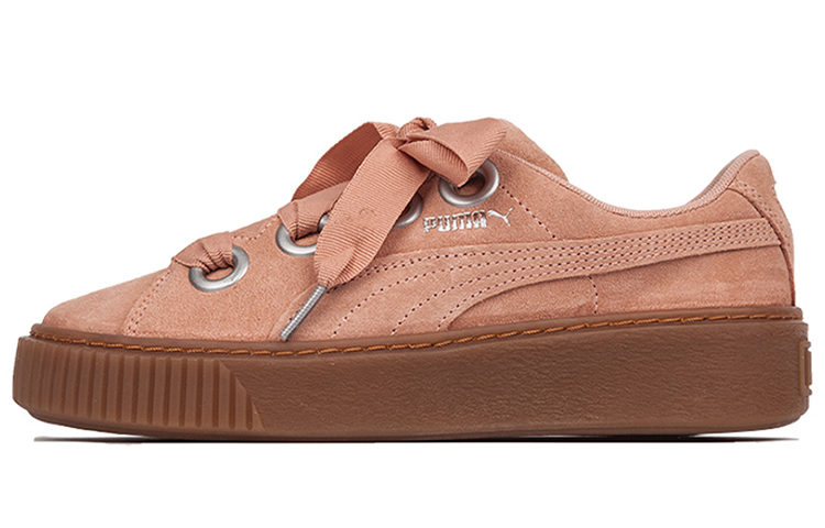 Женские кеды PUMA Suede (розовые) — фото 1