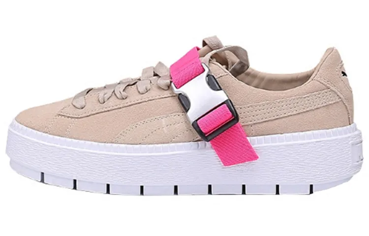 PUMA Fenty X Platform Trace Buckle 'Cement Pink' Women's