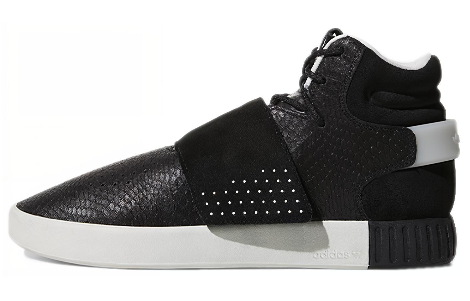 Adidas Tubular Invader Strap 'Core Black Core White'