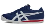 Onitsuka Tiger Corsair Cow Leather Abrasion Resistant Low top Skateboard Shoes Unisex Dark Blue