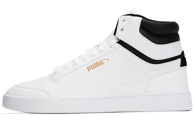 PUMA Shuffle Mid WTR Mid top Skateboard Shoes Unisex White