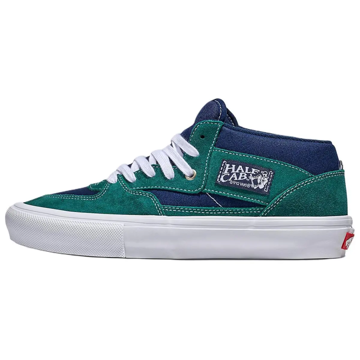 Vans Half Cab Low top Skateboard Shoes Unisex Green Blue