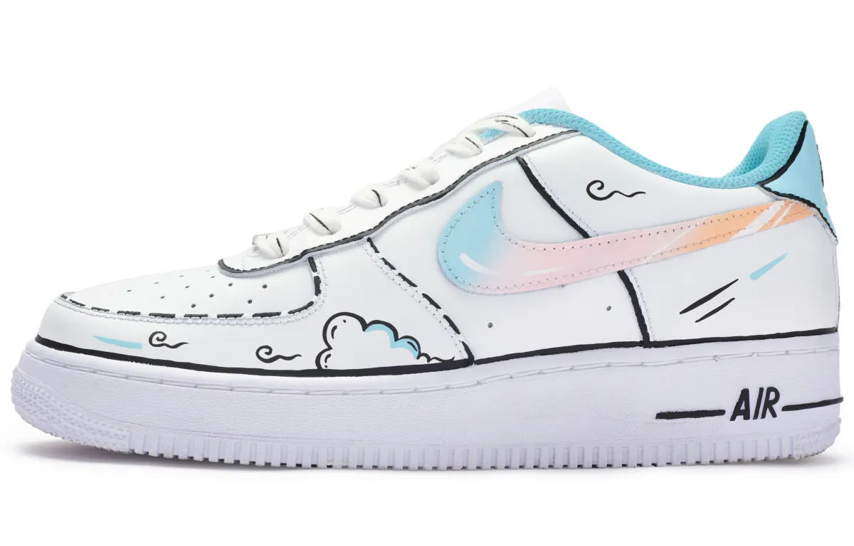 Nike Air Force 1 811 Manufacturing, Cloud Fantasy Slip Resistant Cushioning Slip Resistant Cushioning Low top