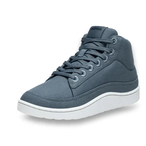 Allbirds Canvas Pacer Mid Non slip Lightweight Mid top Skateboard Shoes Men's Dark Aqua Green