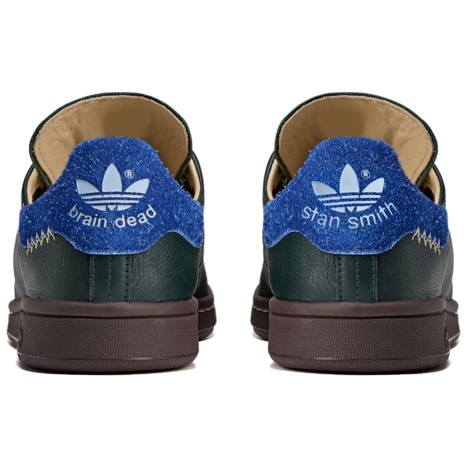 Кеды Brain Dead x adidas originals STAN SMITH (зеленый) — фото 5