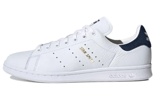 Adidas Originals Stan Smith Synthetic Leather Abrasion Resistant Abrasion Resistant Low top Skateboard Shoes Unisex